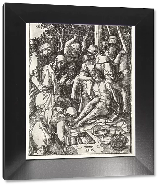 The Small Passion: Lamentation, c. 1509-1510. Creator: Albrecht Dürer (German, 1471-1528)