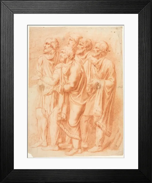 Framed Print : The Suppliants, 18th century?. Creator: Unknown Framed Print : The Suppliants, 18th century?. Creator: Unknown