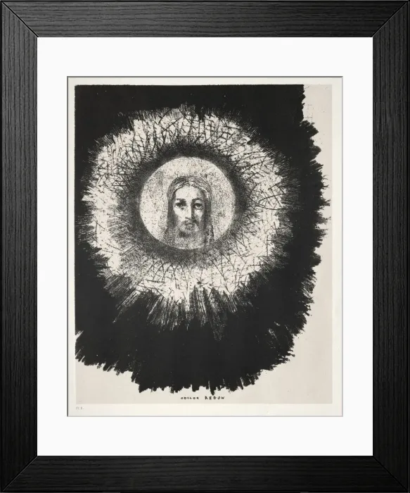 Framed Print : The Temptation of Saint Anthony (First Series): And In the Very Disk of the Sun Shines Framed Print : The Temptation of Saint Anthony (First Series): And In the Very Disk of the Sun Shines