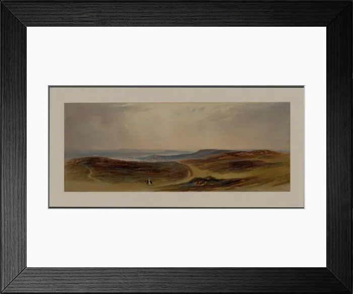 Framed Print : The Valley of the Tyne, My Native Country near Henshaw, 1842. Creator: John Martin (British Framed Print : The Valley of the Tyne, My Native Country near Henshaw, 1842. Creator: John Martin (British
