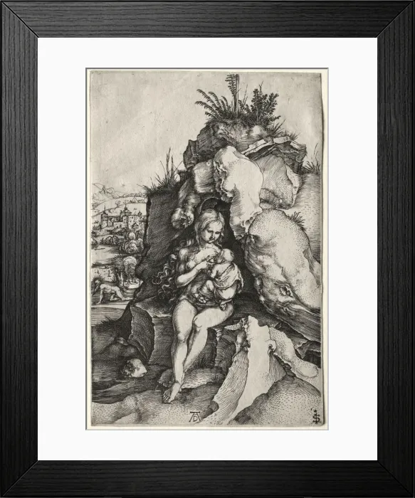 Framed Print : The Penance of St. John Chrysostom, c. 1497. Creator: Albrecht Dürer (German, 1471-1528) Framed Print : The Penance of St. John Chrysostom, c. 1497. Creator: Albrecht Dürer (German, 1471-1528)