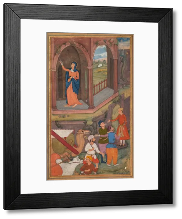 Framed Print : The place of Jesuss birth, from a Mir at al-quds of Father Jerome Xavier… Framed Print : The place of Jesuss birth, from a Mir at al-quds of Father Jerome Xavier…