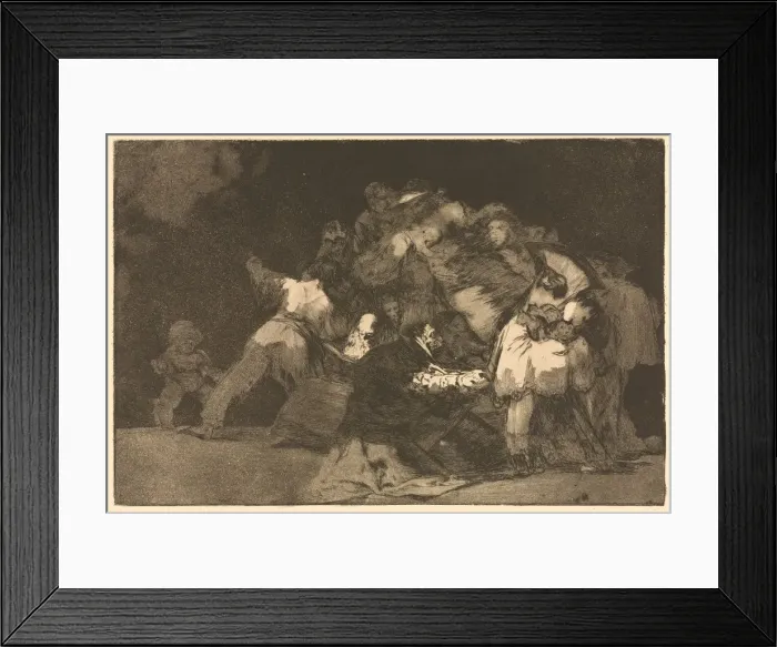 Framed Print : The Proverbs: General Folly, 1864. Creator: Francisco de Goya (Spanish, 1746-1828) Framed Print : The Proverbs: General Folly, 1864. Creator: Francisco de Goya (Spanish, 1746-1828)