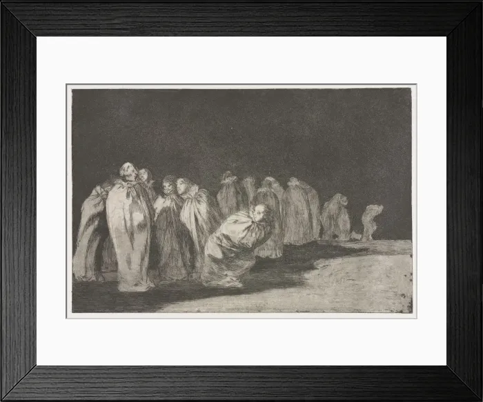 Framed Print : The Proverbs: The Men in Sacks, 1864. Creator: Francisco de Goya (Spanish, 1746-1828) Framed Print : The Proverbs: The Men in Sacks, 1864. Creator: Francisco de Goya (Spanish, 1746-1828)