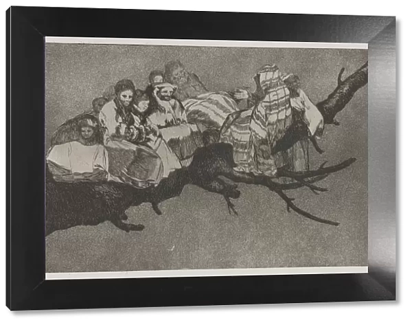 The Proverbs: Ridiculous Folly, 1864. Creator: Francisco de Goya (Spanish, 1746-1828)