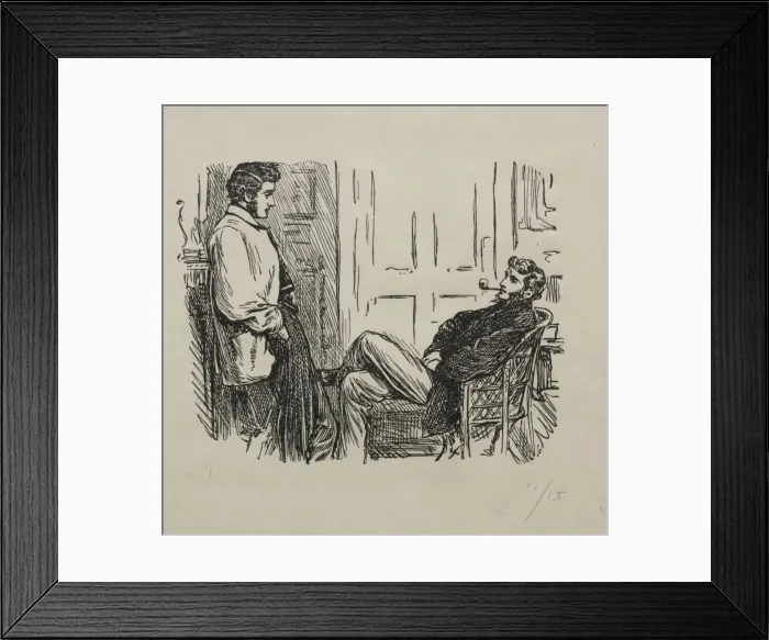 Framed Print : The Queen of Diamonds - How She Was Won and Lost, 1866 Framed Print : The Queen of Diamonds - How She Was Won and Lost, 1866