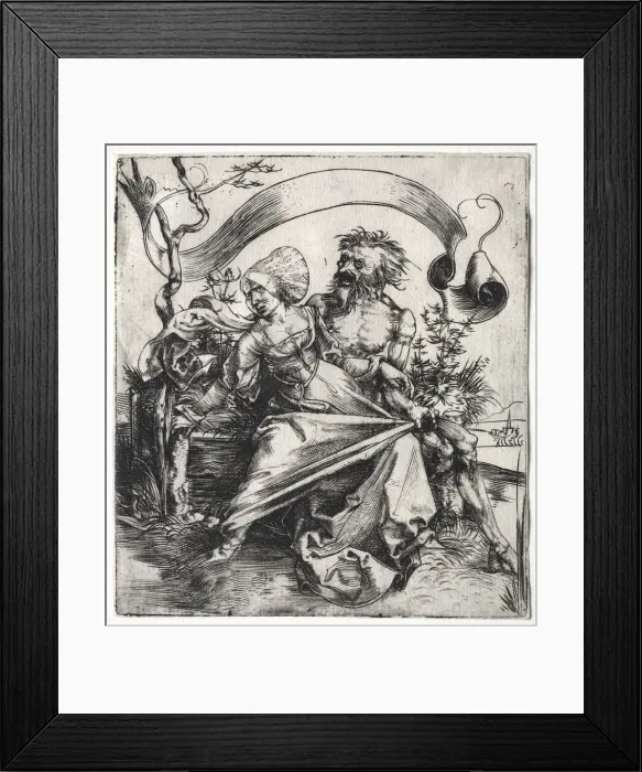 Framed Print : The Ravisher, c. 1495. Creator: Albrecht Dürer (German, 1471-1528) Framed Print : The Ravisher, c. 1495. Creator: Albrecht Dürer (German, 1471-1528)