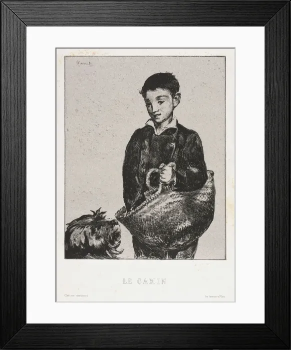 Framed Print : The Urchin. Creator: Edouard Manet (French, 1832-1883) Framed Print : The Urchin. Creator: Edouard Manet (French, 1832-1883)