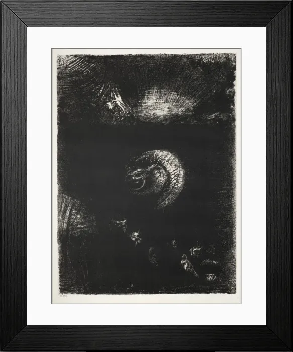 Framed Print : The Temptation of Saint Anthony (First Series): And All Manner of Frightful Creatures Arise, 1888 Framed Print : The Temptation of Saint Anthony (First Series): And All Manner of Frightful Creatures Arise, 1888