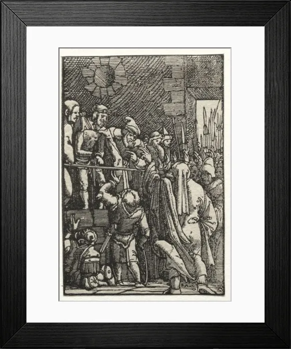 Framed Print : The Fall and Redemption of Man: Ecce Homo, c. 1515. Creator: Albrecht Altdorfer (German, c Framed Print : The Fall and Redemption of Man: Ecce Homo, c. 1515. Creator: Albrecht Altdorfer (German, c