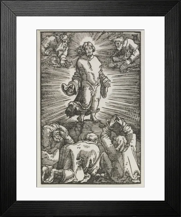 Framed Print : The Fall and Redemption of Man: The Transfiguration, c. 1515. Creator: Albrecht Altdorfer (German Framed Print : The Fall and Redemption of Man: The Transfiguration, c. 1515. Creator: Albrecht Altdorfer (German