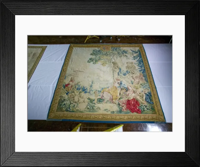 Framed Print : The Flute Player from Set Les Beaux Pastorales, 1775 Framed Print : The Flute Player from Set Les Beaux Pastorales, 1775