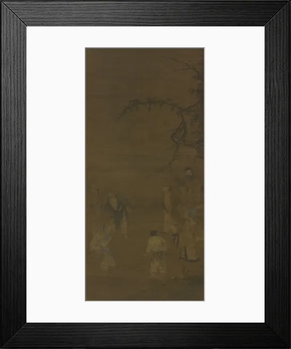 Framed Print : The Football Players, c. late 1100s-1st quarter 1200s. Creator: Ma Yuan (Chinese, c Framed Print : The Football Players, c. late 1100s-1st quarter 1200s. Creator: Ma Yuan (Chinese, c