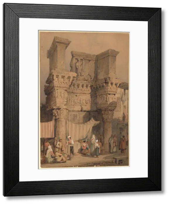Framed Print : The Forum of Nerva, Rome. Creator: Samuel Prout (British, 1783-1852) Framed Print : The Forum of Nerva, Rome. Creator: Samuel Prout (British, 1783-1852)