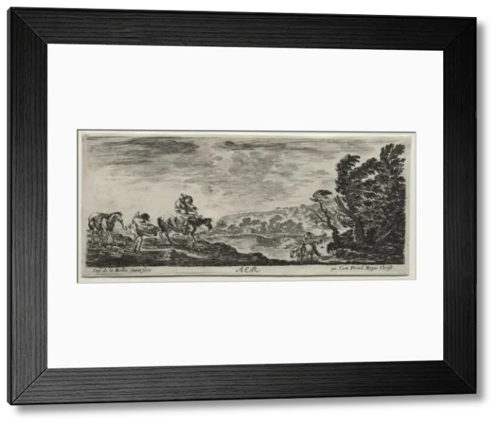Framed Print : The Four Elements: Aer. Creator: Stefano Della Bella (Italian, 1610-1664) Framed Print : The Four Elements: Aer. Creator: Stefano Della Bella (Italian, 1610-1664)