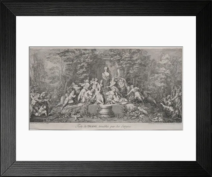 Framed Print : The Four Festivals. Creator: Claude Gillot (French, 1673-1722) Framed Print : The Four Festivals. Creator: Claude Gillot (French, 1673-1722)