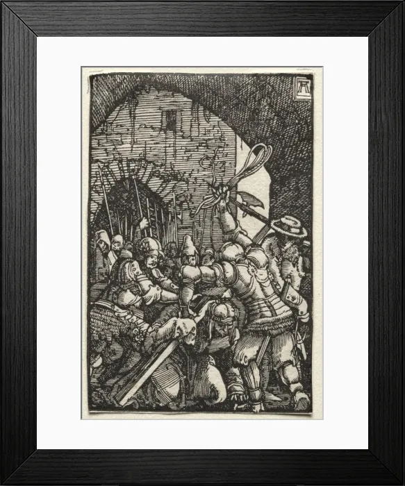 Framed Print : The Fall and Redemption of Man: Christ Bearing the Cross, c. 1515. Creator: Albrecht Altdorfer Framed Print : The Fall and Redemption of Man: Christ Bearing the Cross, c. 1515. Creator: Albrecht Altdorfer