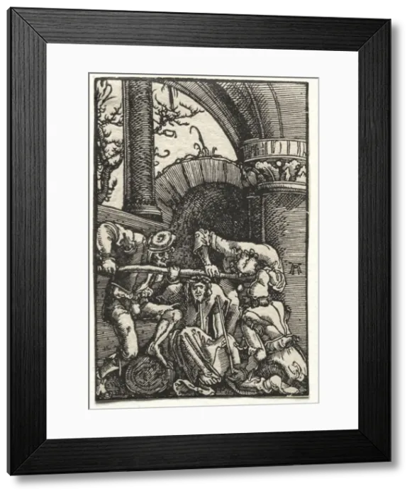 Framed Print : The Fall and Redemption of Man: Christ Crowned with Thorns, c. 1515. Creator: Albrecht Altdorfer Framed Print : The Fall and Redemption of Man: Christ Crowned with Thorns, c. 1515. Creator: Albrecht Altdorfer