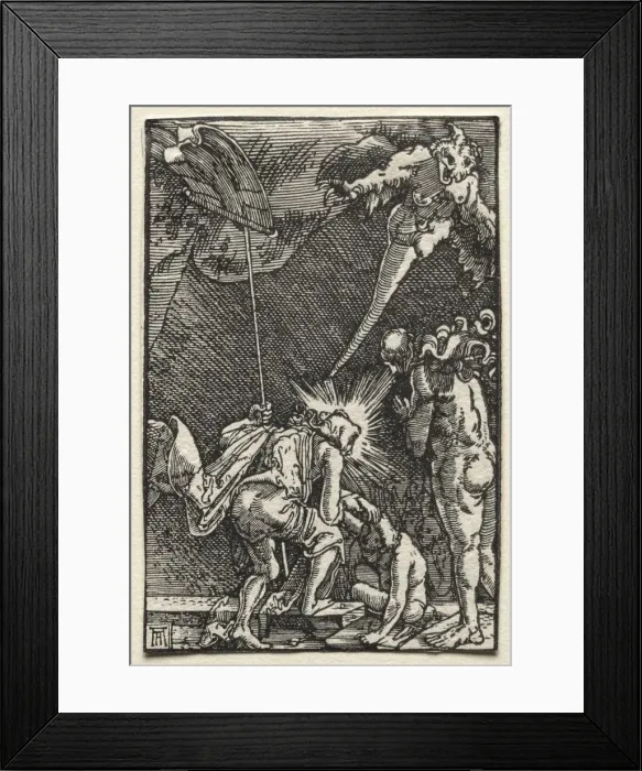 Framed Print : The Fall and Redemption of Man: Descent into Hell, c. 1515. Creator: Albrecht Altdorfer (German, c Framed Print : The Fall and Redemption of Man: Descent into Hell, c. 1515. Creator: Albrecht Altdorfer (German, c