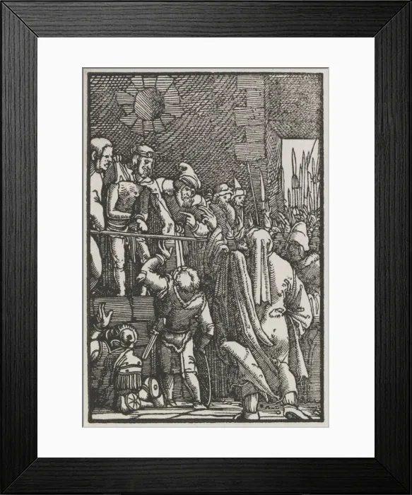 Framed Print : The Fall and Redemption of Man: Ecco Homo, c. 1515. Creator: Albrecht Altdorfer (German, c Framed Print : The Fall and Redemption of Man: Ecco Homo, c. 1515. Creator: Albrecht Altdorfer (German, c