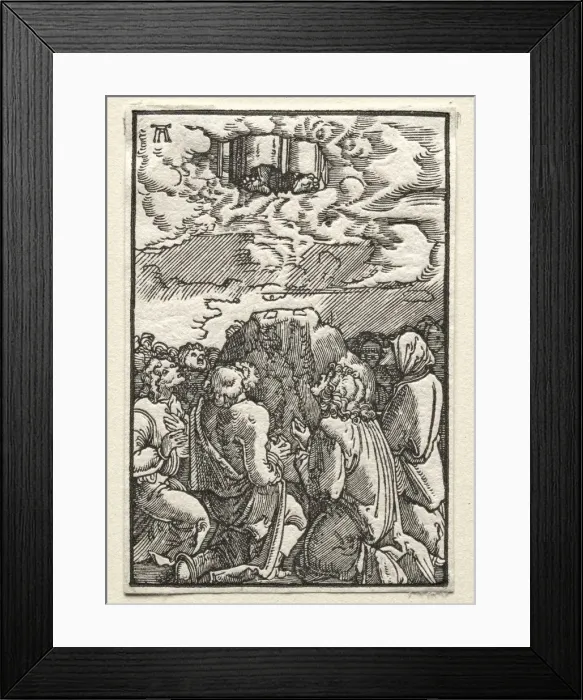 Framed Print : The Fall and Redemption of Man: The Ascension, c. 1515. Creator: Albrecht Altdorfer (German, c Framed Print : The Fall and Redemption of Man: The Ascension, c. 1515. Creator: Albrecht Altdorfer (German, c