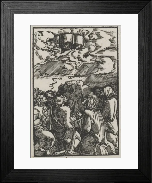 Framed Print : The Fall and Redemption of Man: The Ascension, c. 1515. Creator: Albrecht Altdorfer (German, c Framed Print : The Fall and Redemption of Man: The Ascension, c. 1515. Creator: Albrecht Altdorfer (German, c