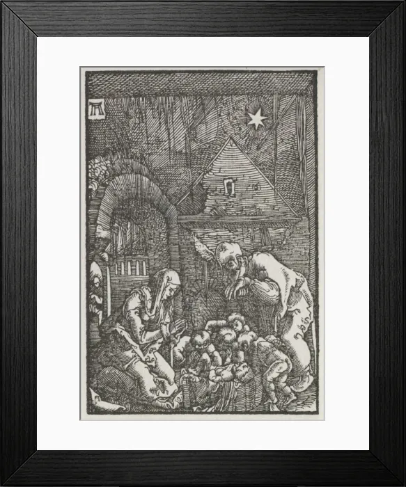 Framed Print : The Fall and Redemption of Man: The Nativity, c. 1515. Creator: Albrecht Altdorfer (German, c Framed Print : The Fall and Redemption of Man: The Nativity, c. 1515. Creator: Albrecht Altdorfer (German, c