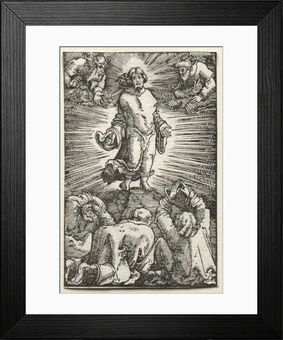 Framed Print : The Fall and Redemption of Man: The Transfiguration, c. 1515. Creator: Albrecht Altdorfer (German Framed Print : The Fall and Redemption of Man: The Transfiguration, c. 1515. Creator: Albrecht Altdorfer (German