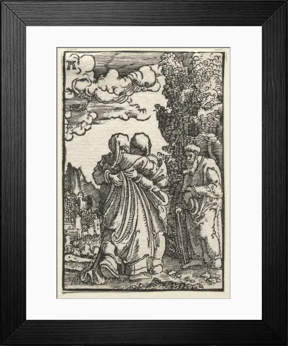 Framed Print : The Fall and Redemption of Man: The Visitation, c. 1515. Creator: Albrecht Altdorfer (German, c Framed Print : The Fall and Redemption of Man: The Visitation, c. 1515. Creator: Albrecht Altdorfer (German, c