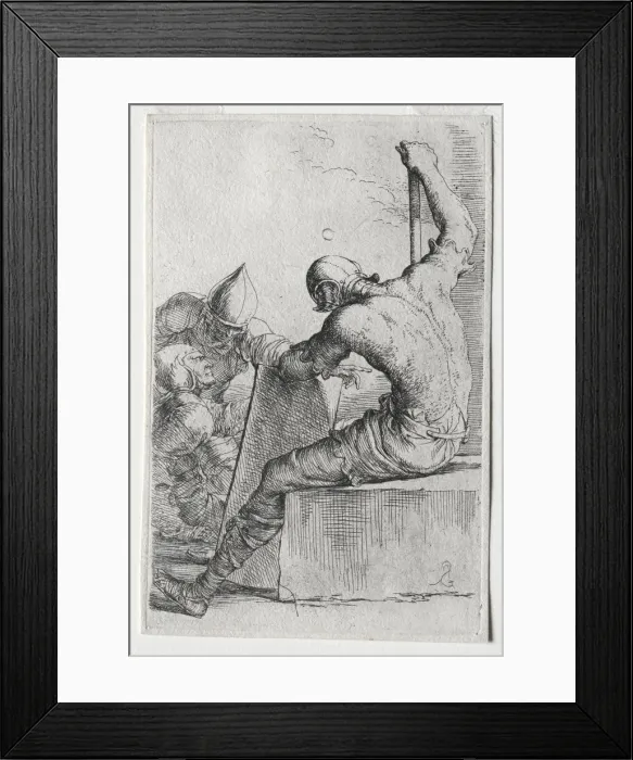 Framed Print : The Figurine Series: Figurine, 1656-57. Creator: Salvator Rosa (Italian, 1615-1673) Framed Print : The Figurine Series: Figurine, 1656-57. Creator: Salvator Rosa (Italian, 1615-1673)