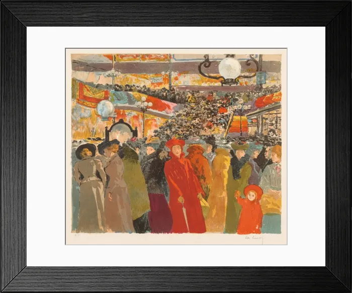Framed Print : The Fancy Goods Store, 1902. Creator: Alexandre Lunois (French, 1863-1916) Framed Print : The Fancy Goods Store, 1902. Creator: Alexandre Lunois (French, 1863-1916)