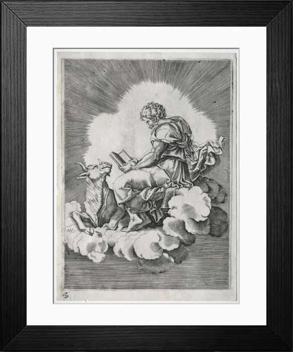 Framed Print : The Four Evangelists, c. 1518. Creator: Unknown Framed Print : The Four Evangelists, c. 1518. Creator: Unknown