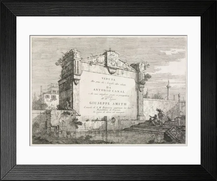 Framed Print : Views, 1735-1746. Creator: Antonio Canaletto (Italian, 1697-1768) Framed Print : Views, 1735-1746. Creator: Antonio Canaletto (Italian, 1697-1768)
