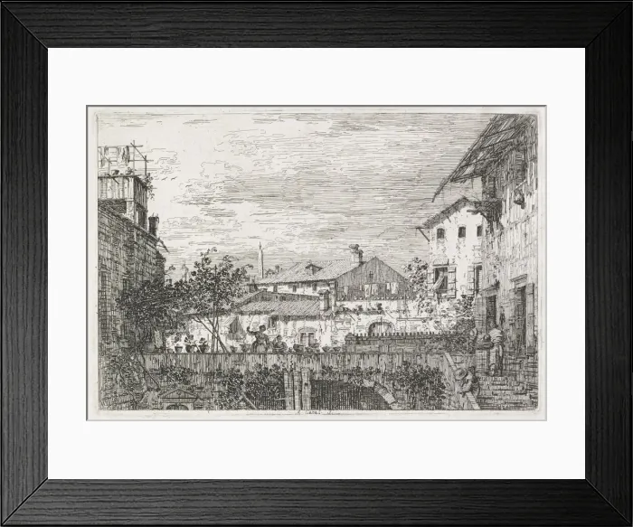 Framed Print : Views: The Terrace, 1735-1746. Creator: Antonio Canaletto (Italian, 1697-1768) Framed Print : Views: The Terrace, 1735-1746. Creator: Antonio Canaletto (Italian, 1697-1768)
