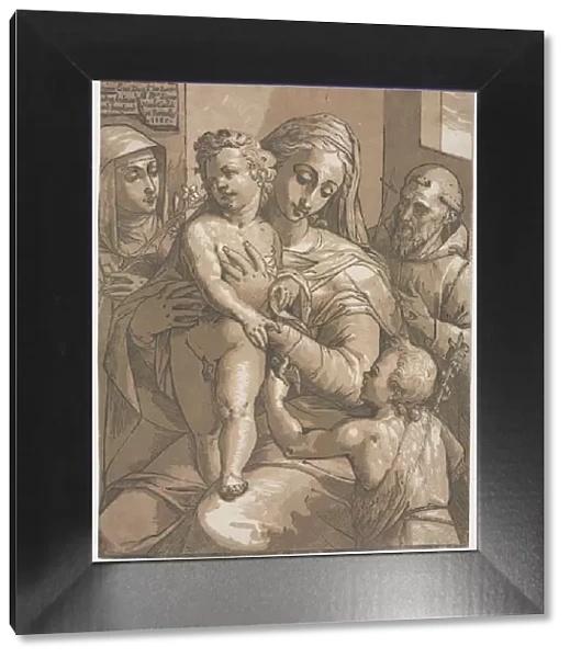 Virgin and Child with St. John, St. Catherine of Siena and St. Francis, 1585. Creator
