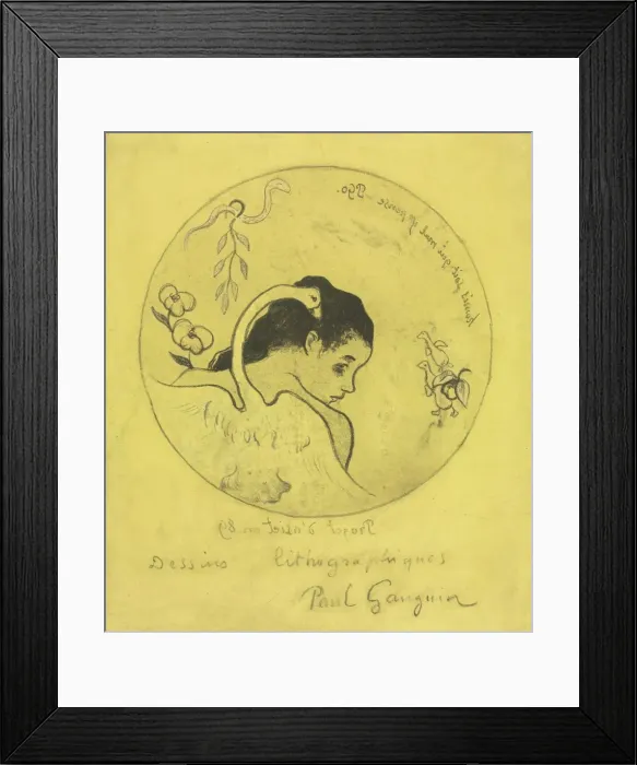 Framed Print : Volpini Suite: Design for a Plate: Leda and the Swan (Projet dAssiette: Leda et le Cygne) Framed Print : Volpini Suite: Design for a Plate: Leda and the Swan (Projet dAssiette: Leda et le Cygne)