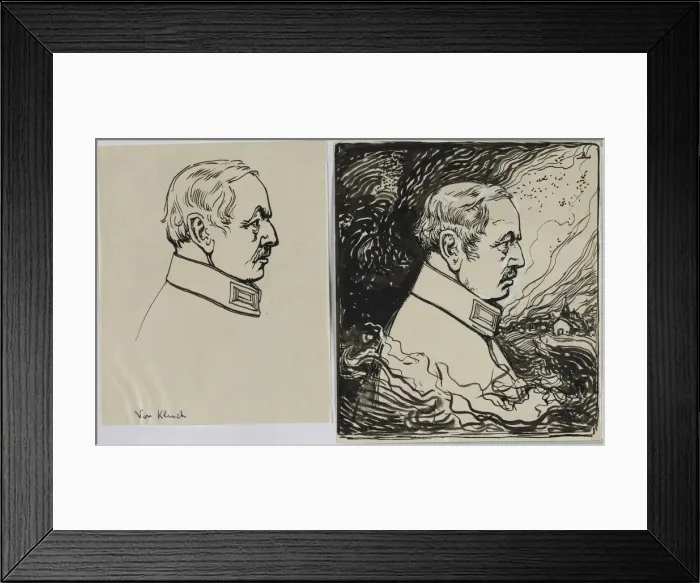 Framed Print : Von Kluck, 1914. Creator: Auguste Louis Lepere (French, 1849-1918) Framed Print : Von Kluck, 1914. Creator: Auguste Louis Lepere (French, 1849-1918)