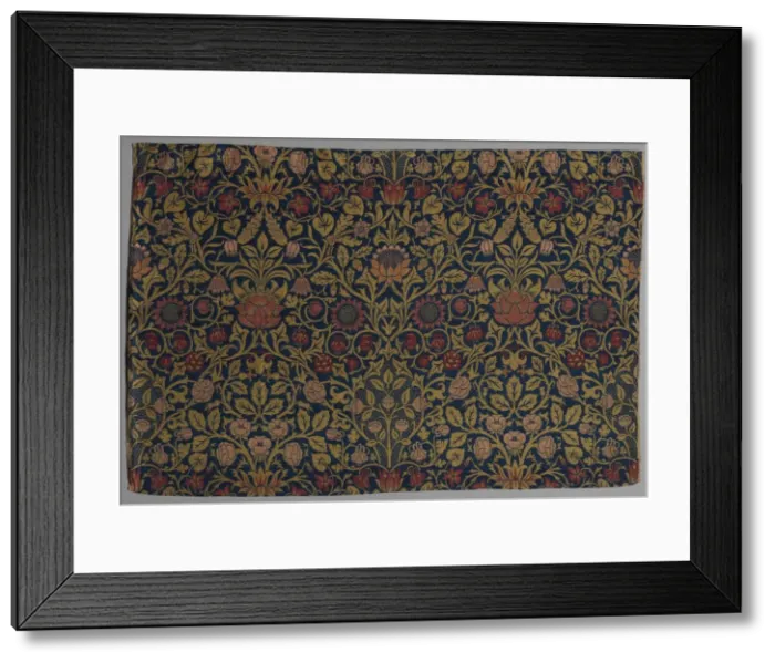 Framed Print : Violet and Columbine, 1883. Creator: William Morris (British, 1834-1896) Framed Print : Violet and Columbine, 1883. Creator: William Morris (British, 1834-1896)
