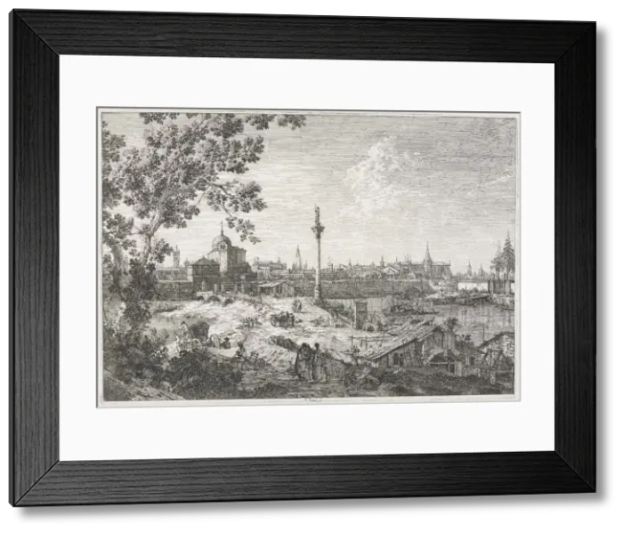 Framed Print : Views: Imaginary View of Padua, 1735-1746. Creator: Antonio Canaletto (Italian, 1697-1768) Framed Print : Views: Imaginary View of Padua, 1735-1746. Creator: Antonio Canaletto (Italian, 1697-1768)