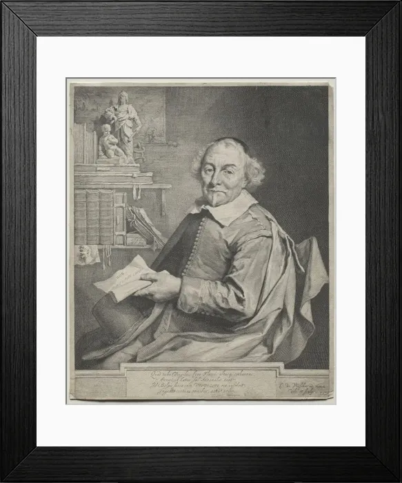 Framed Print : Vondel, 1657. Creator: Cornelis de Visscher (Dutch, 1628 / 29-1658) Framed Print : Vondel, 1657. Creator: Cornelis de Visscher (Dutch, 1628 / 29-1658)