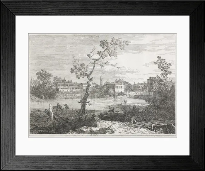 Framed Print : Views: View of Burano, a Town on an Island in the Venetian Lagoon, 1735-1746. Creator Framed Print : Views: View of Burano, a Town on an Island in the Venetian Lagoon, 1735-1746. Creator