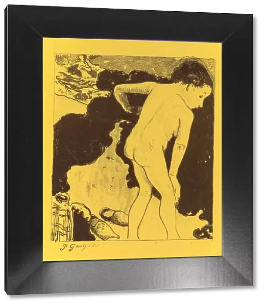 Volpini Suite: Breton Bathers (Baigneuses Bretonnes), 1889. Creator: Paul Gauguin (French