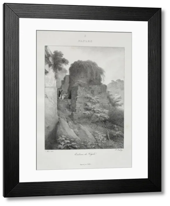 Framed Print : Voyage en Italie en 1822, 1833. Creator: Jean-Baptiste Isabey (French, 1767-1855) Framed Print : Voyage en Italie en 1822, 1833. Creator: Jean-Baptiste Isabey (French, 1767-1855)