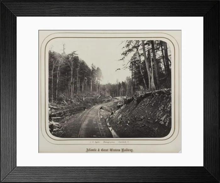 Framed Print : Untitled, 1862. Creator: James Fitzallen Ryder (American, 1826-1904); Atlantic Framed Print : Untitled, 1862. Creator: James Fitzallen Ryder (American, 1826-1904); Atlantic