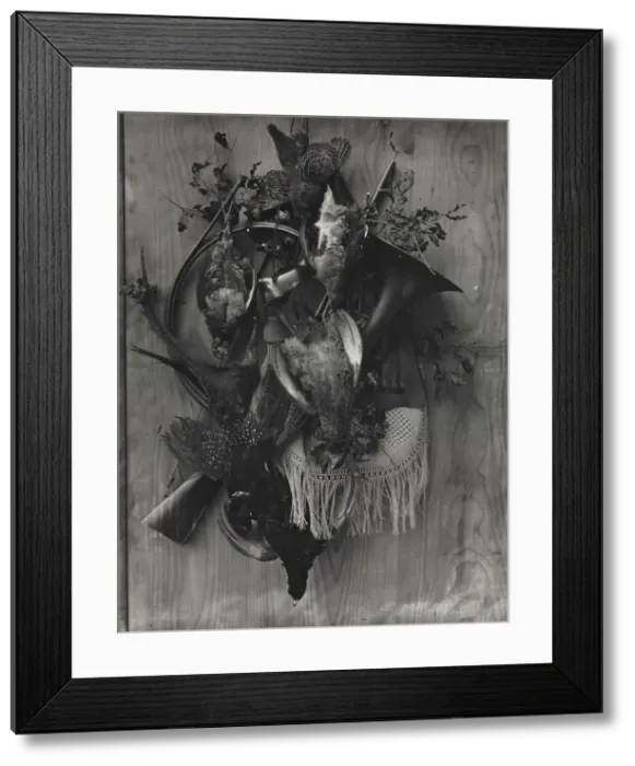 Framed Print : Trophy of the Hunt, c. 1867. Creator: Adolphe Braun (French, 1812-1877) Framed Print : Trophy of the Hunt, c. 1867. Creator: Adolphe Braun (French, 1812-1877)