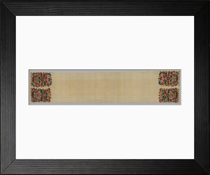 Framed Print : Towel, 1700s. Creator: Unknown Framed Print : Towel, 1700s. Creator: Unknown