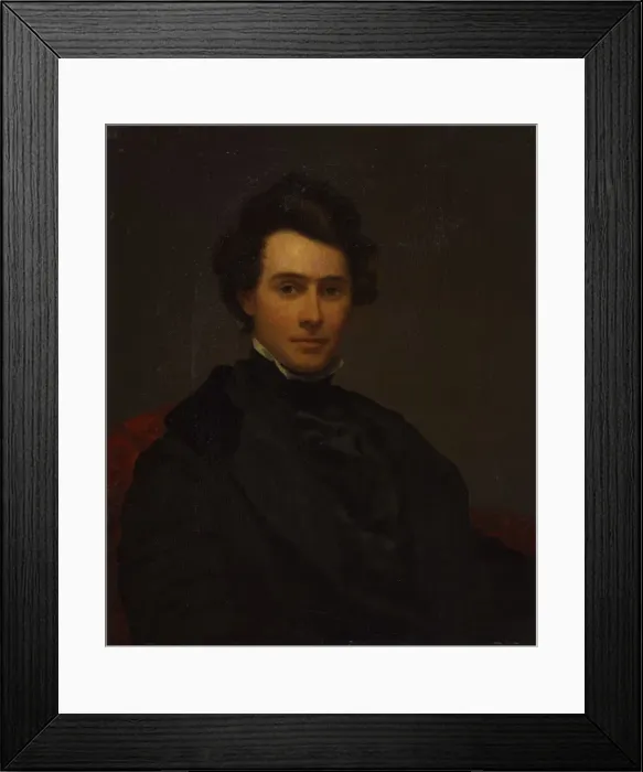 Framed Print : Tompkins Matteson, c. 1840. Creator: Charles Loring Elliott (American, 1812-1868) Framed Print : Tompkins Matteson, c. 1840. Creator: Charles Loring Elliott (American, 1812-1868)