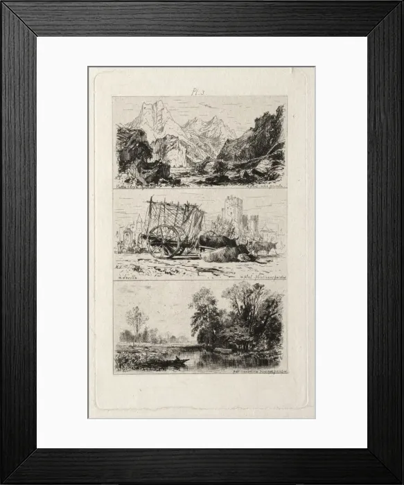 Framed Print : Traite de la Gravure. Creator: Maxime Lalanne (French, 1827-1886) Framed Print : Traite de la Gravure. Creator: Maxime Lalanne (French, 1827-1886)