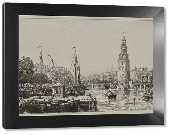 Tour de Montelban, Amsterdam, 1884. Creator: Maxime Lalanne (French, 1827-1886)