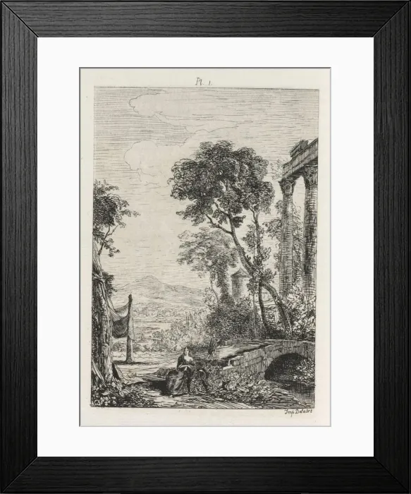 Framed Print : Traite de La Gravure a l eau forte: Plate 1, 1866. Creator: Maxime Lalanne (French Framed Print : Traite de La Gravure a l eau forte: Plate 1, 1866. Creator: Maxime Lalanne (French